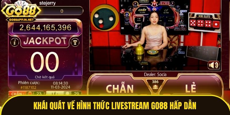 Khái quát về hình thức livestream Go88 hấp dẫn